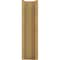 Ekena Millwork 6-in W x 22-in D x 22-in H Balboa Trad Rough Cedar Woodgrain TimberThane Outlooker, Primed Tan OUTUR060X22X22BOA04RCPR - alternate 3